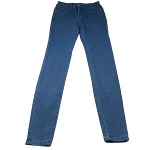 Denim Fever Womens Blue Skinny Jeans Size 3 RN 128244 Cotton Blend Stretch